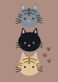 Simple cats2/ dull mocha ver.2