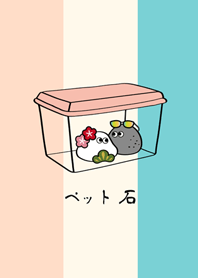ドレスアップするペット石!(ソフトな3色)