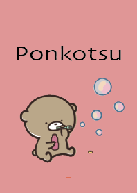 Red : Spring bear Ponkotsu 4