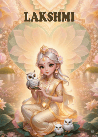 Lakshmi = rich, winning the lottery