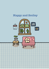 Happy and smiley