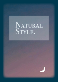 Natural style (crescent moon)
