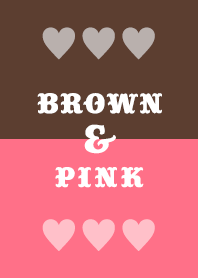 HEART(Brown&Pink)