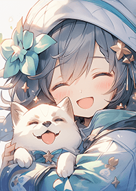 สาวสวย-16❤ลูกสุนัขและฉัน