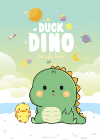 Dino&Duck Seaside Pastel Green