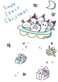 simple space Christmas.