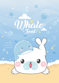 Whale Seal Undersea Lover