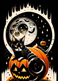 halloween cat de4441