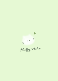 Fluffy cat green11_2