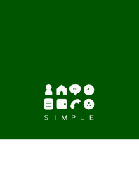 SIMPLE(white green)V.324b