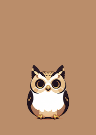 Cute and auspicious owl 2