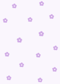 お花柄（purple)