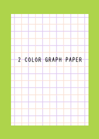 2 COLOR GRAPH PAPER/PINK&PUR/RED/GREEN