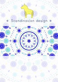 Scandinavian design -Blue-