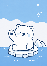 Polar Bear's Blue Ice Day