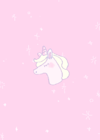 Eyes open unicorn