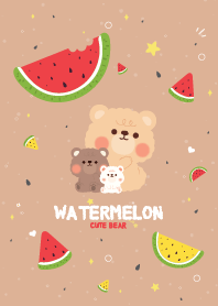Teddy Bear Watermelon Lover