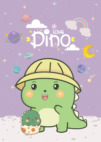 น้องไดโน มินิ สีม่วงเข้ม