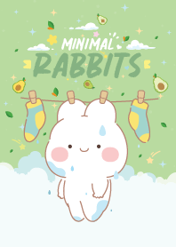 Rabbit Minimal - Avocado