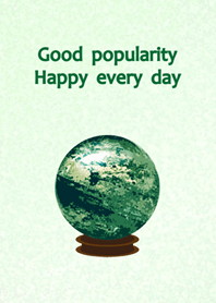 คริสตัลสีเขียวโชคดี