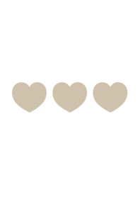 HEART(BEIGE)