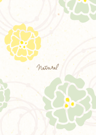 Dull color ripple flower17 from Japan