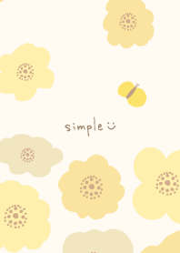 北欧風　３色の花17