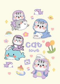 แมว : น่ารัก!