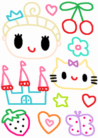 nenerin女の子 きせかえ351