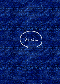 Simple handwriting and denim.