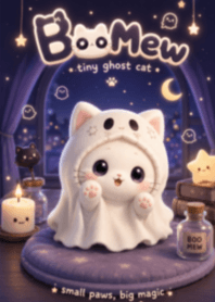 Boo Meow Meow: Little Ghost Cat