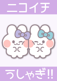 Nikoichi ushagi!!purple light blue[PL]