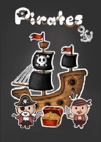 ต้าวโจรสลัด [พื้นดำ]