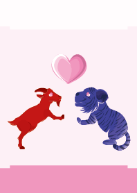 ekst Red (Sheep) Love Blue (Tiger)