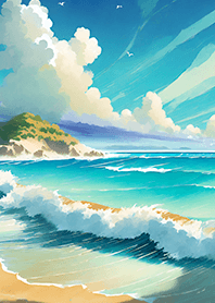 Beautiful real scenery(Summer-380)