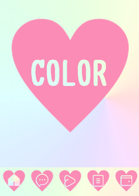 pink color rainbow  F16