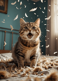 Cats run wild #IDAbE07.