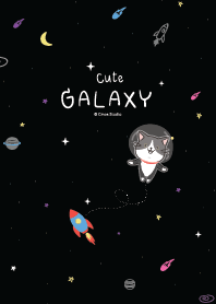 คิ้วท์กาแลคซี่ (สีดำ)