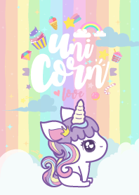 Unicorn Cutie Rainbow