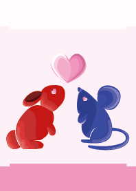 ekst Red (Rabbit) Love Blue (Rat)