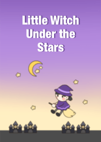 Little Witch Under the Stars