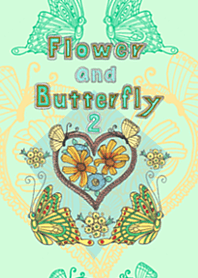 Flower and butterfly 2