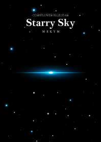 Starry Sky -CORNFLOWER BLUE STAR-