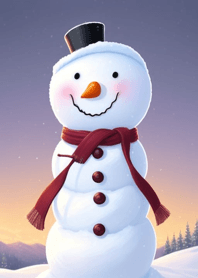 Winter snowman bb489D