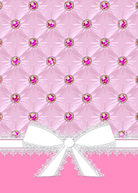 Pink quilted