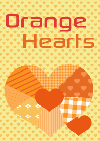 Orange Hearts