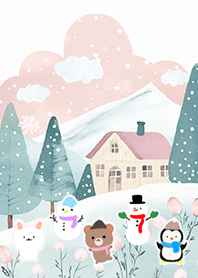 Kawaii scandinavian style(Winter-970)