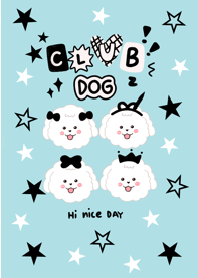 Club dog cute beige