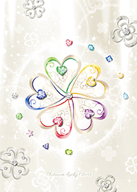 Platinum Lucky clover 5