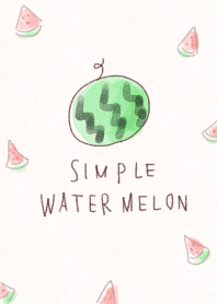Simple watermelon.